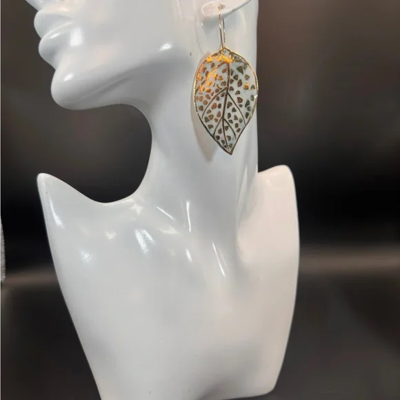 Handmade Luxury Ceramic Earrings – Unique, Lightweight, and Artistic Jewelry - Picture 2 of 11